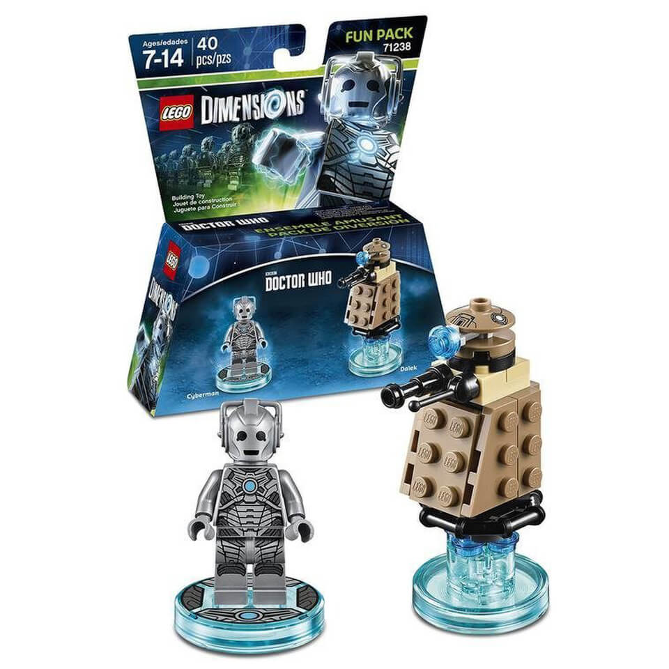 LEGO Dimensions Dr Who Cyberman & Dalek Pack Pop In A España