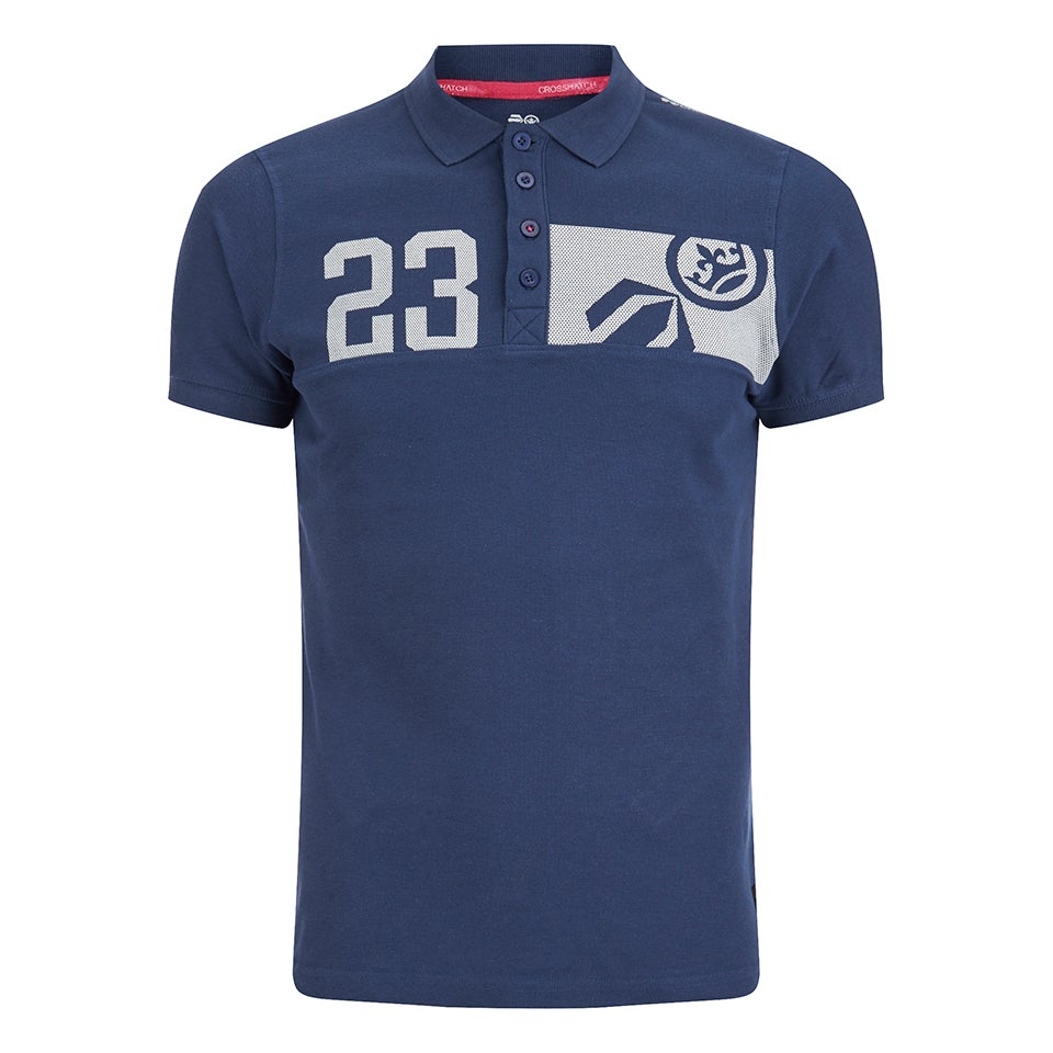 Crosshatch polo t shirts top