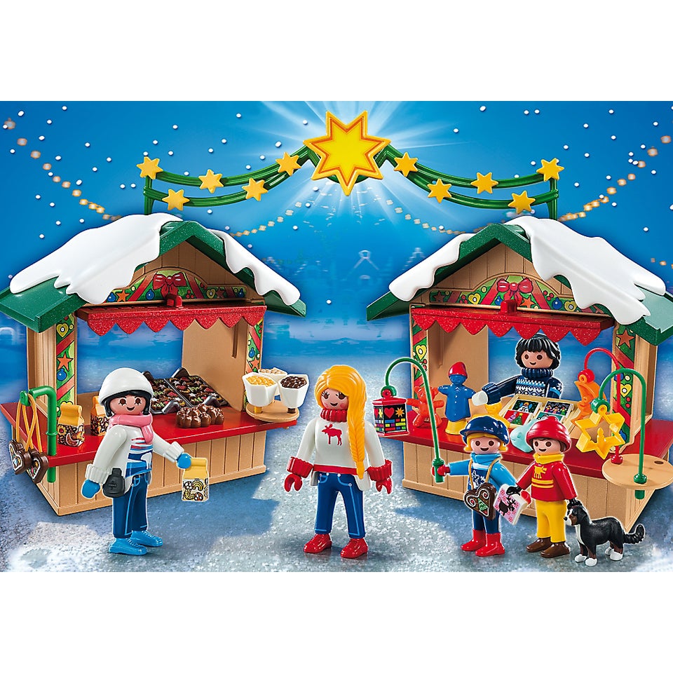 Playmobil Christmas At The Christmas Market (5587)