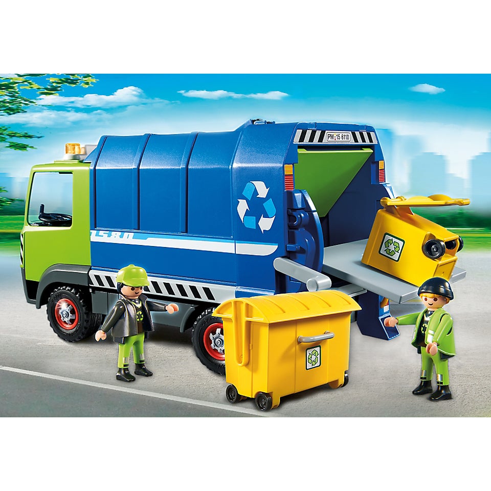 symbool Verstikken Vervagen Playmobil City Action Recycling Truck (6110) | Zavvi.nl