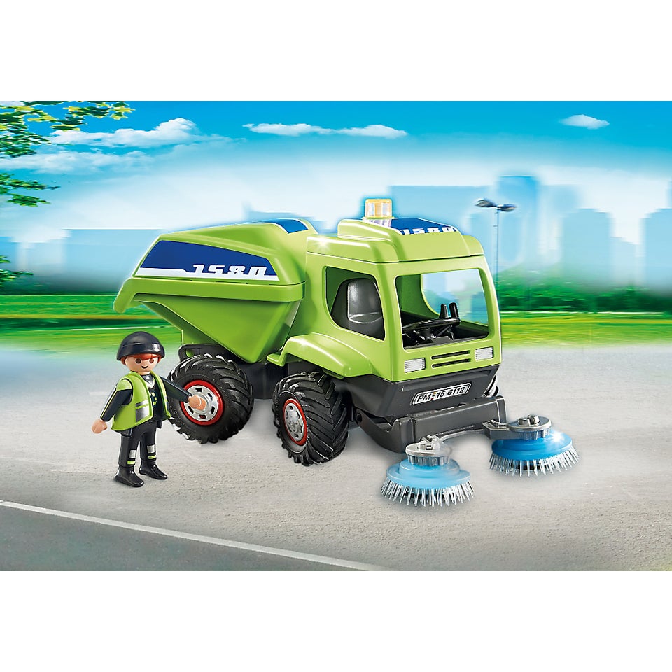 De schuld geven Controverse Geplooid Playmobil City Action Street Cleaner (6112) | Zavvi.nl
