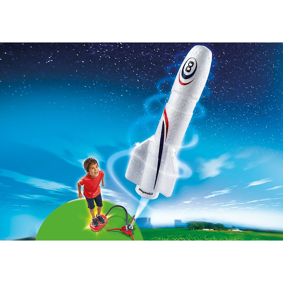 Playmobil : Fusée avec plateforme de lancement (6187) Toys