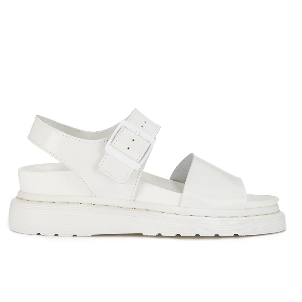 Leather Sandal Martens White Size 39 EU In Leather 27744254, 52% OFF