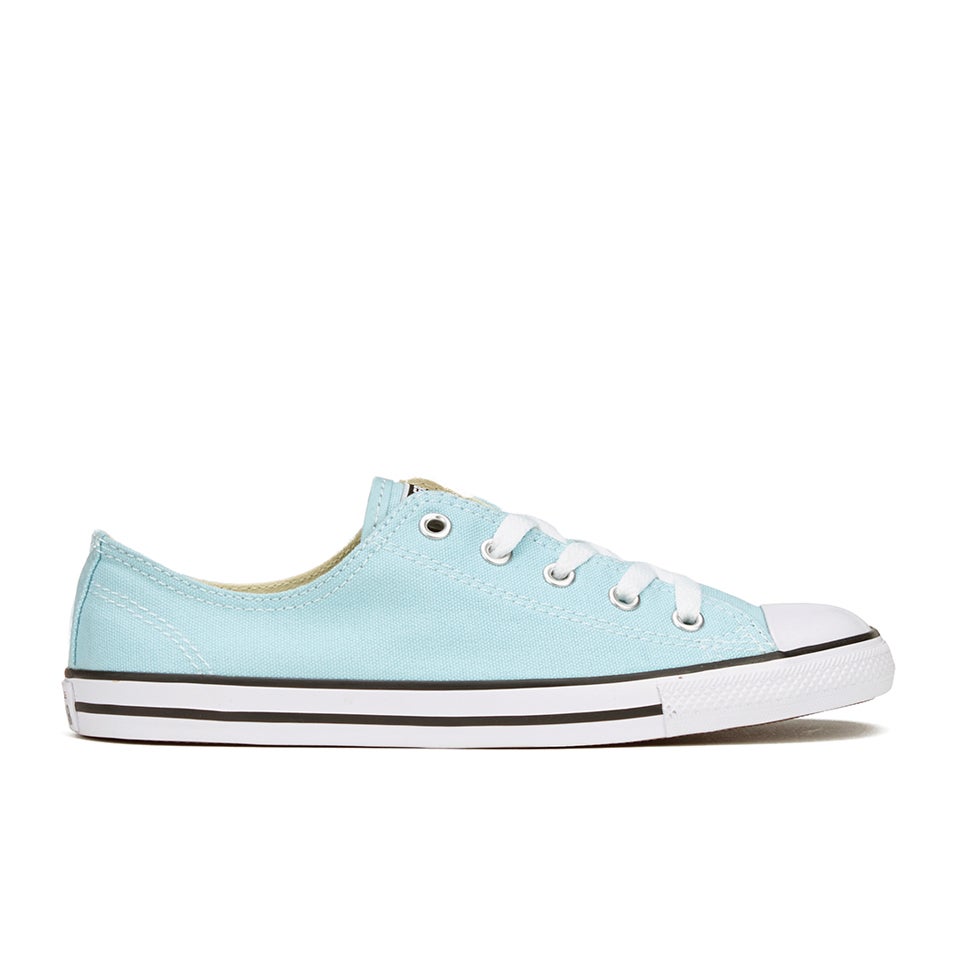 Converse Women s Chuck Taylor All Star Dainty Ox Trainers Motel Pool Black White TheHut