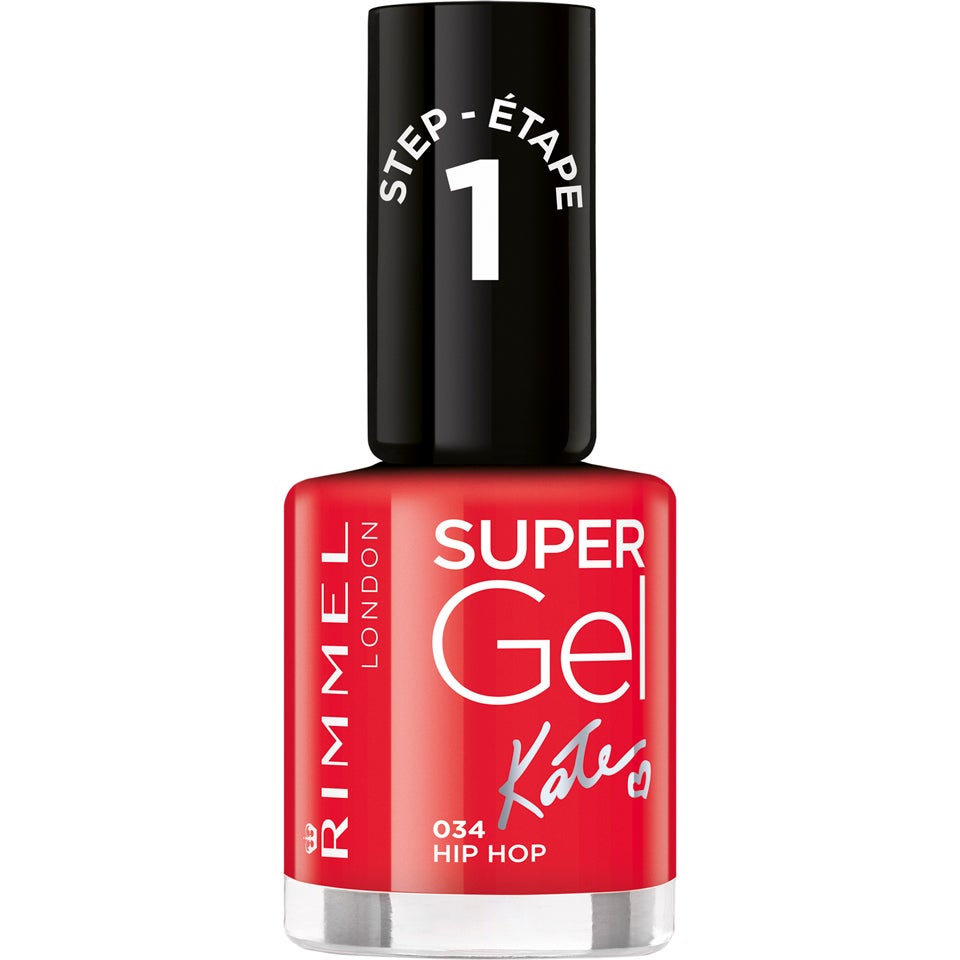 Rimmel Super Gel Nail Polish Duo Kit 2 x 12ml Hip Hop