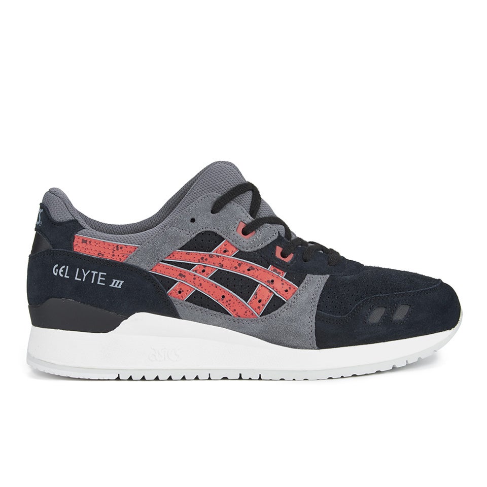 Asics Lifestyle Gel Lyte III Granite Pack Trainers Black Chilli TheHut