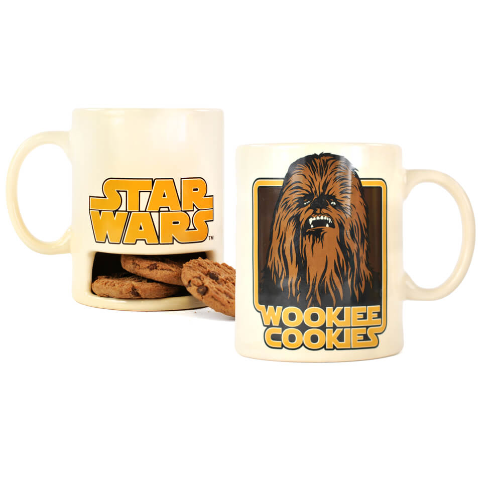 cortar Implementar Árbol genealógico Star Wars Wookie Cookies Mug with Cookie Holder Gifts | Zavvi España