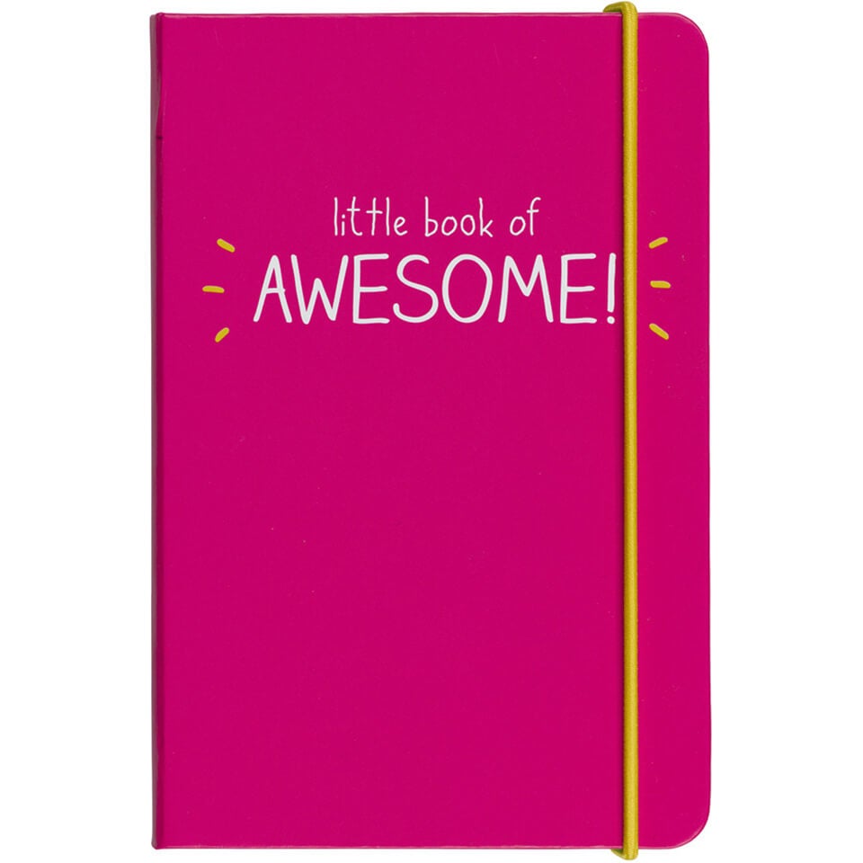 Happy Jackson Little Book of Awesome Pink Notebook Traditional Gifts