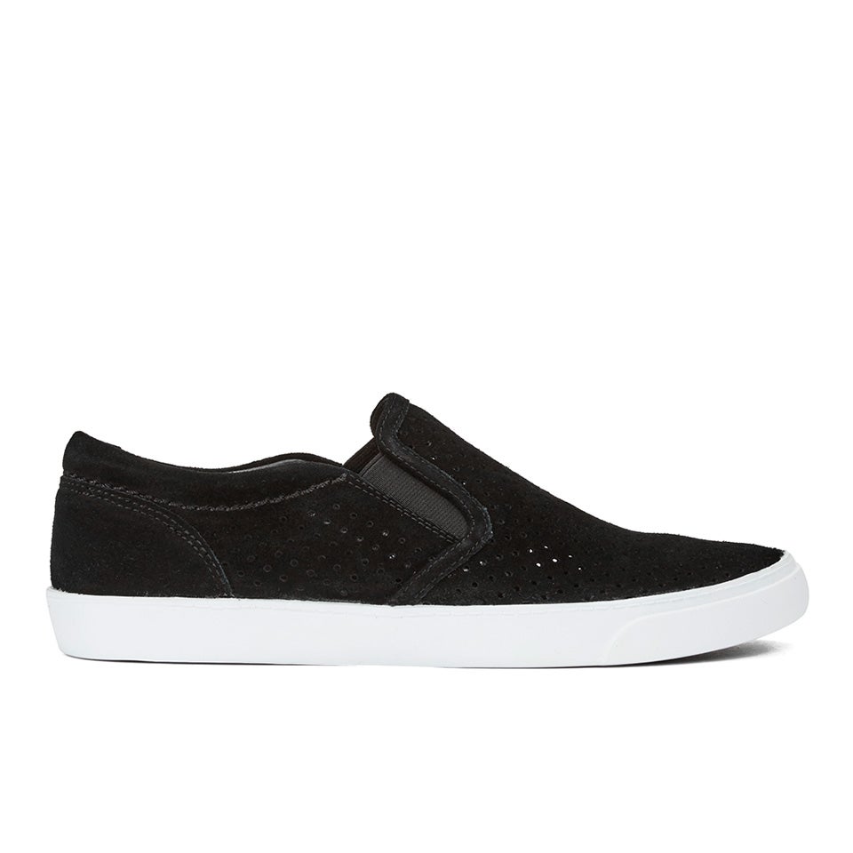 Clarks Women's Glove Puppet Suede Slip-On Trainers - TheHut.com