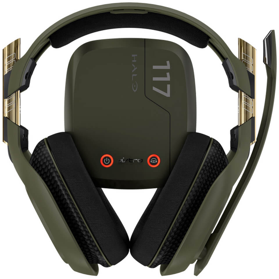 A50 Wireless Headset Bundle Halo Edition Black (Xbox One) Games Accessories - Zavvi US