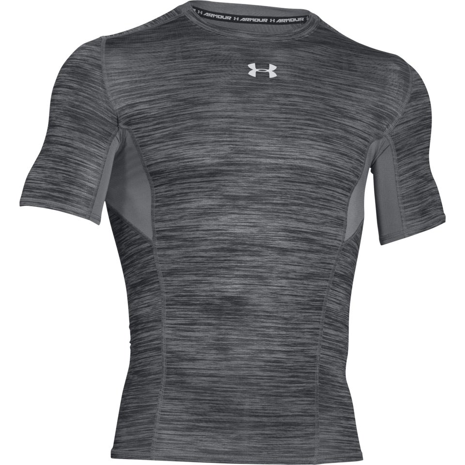 Under Armour Men's HeatGear CoolSwitch Compression Short Sleeve Shirt -  Grey