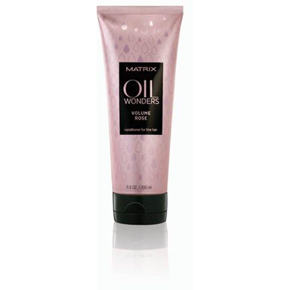 Matrix Oil Wonders Volume Rose Apres-shampoing pour cheveux fins (200ml)