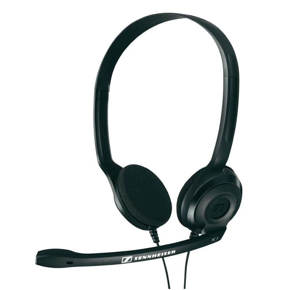 SENNHEISER PC 3 CHAT 2X3.5 JACK PC HEADSET WITH MICROPHONE WIRED 2M NO –  Octagon Computer Superstore