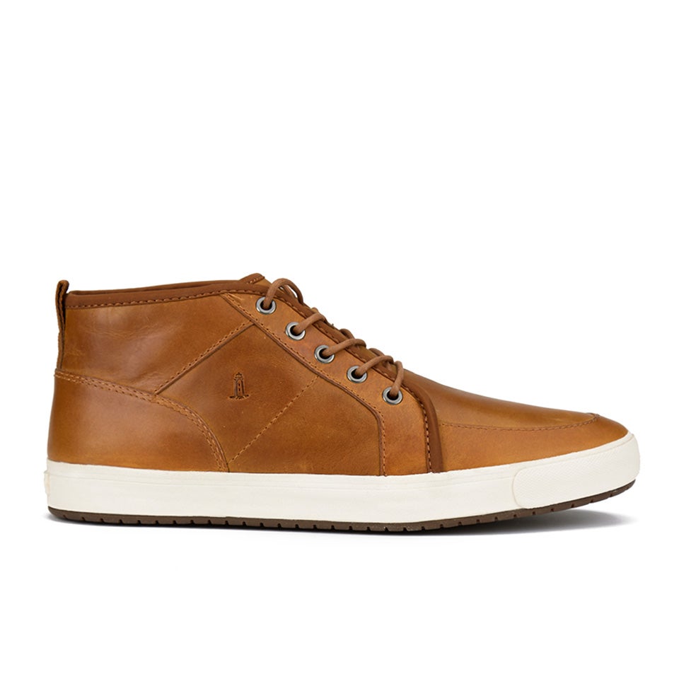 Rockport Men s PTG Mid Oxford Boots Brown Mens Footwear Zavvi Ireland