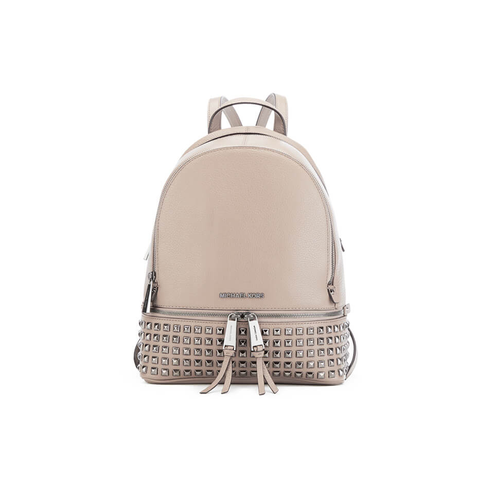 Michael kors hotsell grey studded backpack