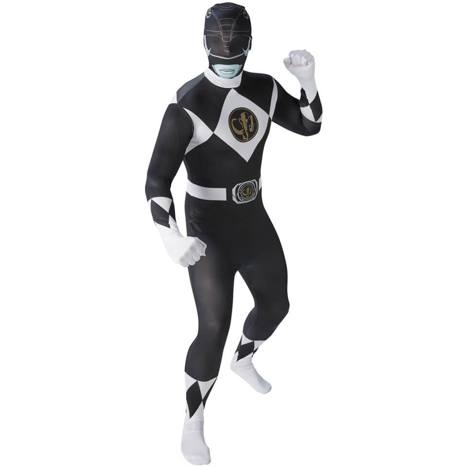 Black Ranger 2nd Skin Mens Power Rangers Costume Black Ranger 2nd Skin Mens Power Rangers Costume