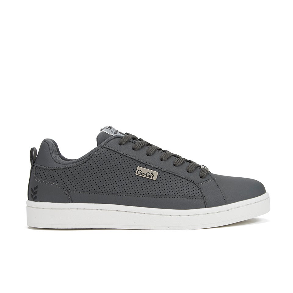 Gio Goi Men s Shepshed Perf Trainers Grey Mens Footwear Zavvi Ireland