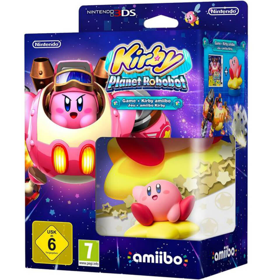 Kirby: Planet Robobot Includes Kirby amiibo (Kirby Collection) Nintendo 3DS  - Zavvi US