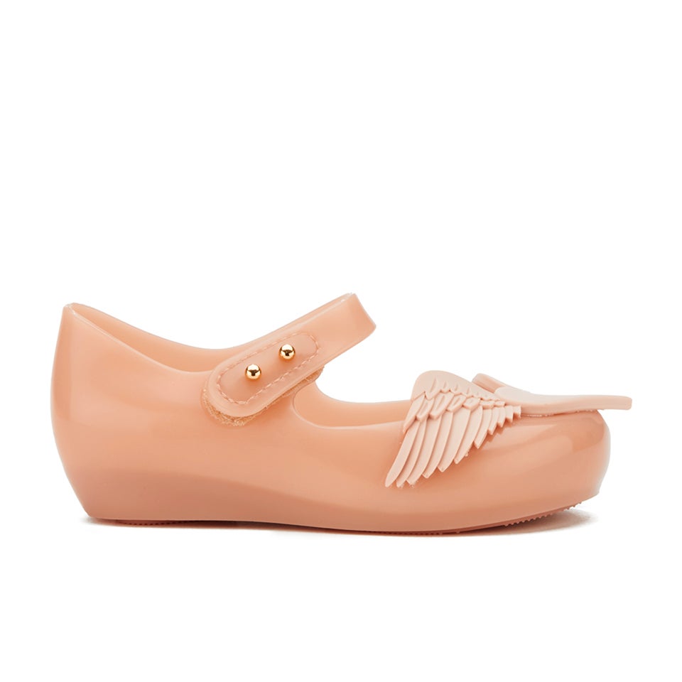 nude toodlers Mini Melissa Vivienne Westwood Toddlers' Ultragirl 16 Ballet Flats - Nude Cherub | TheHut.com