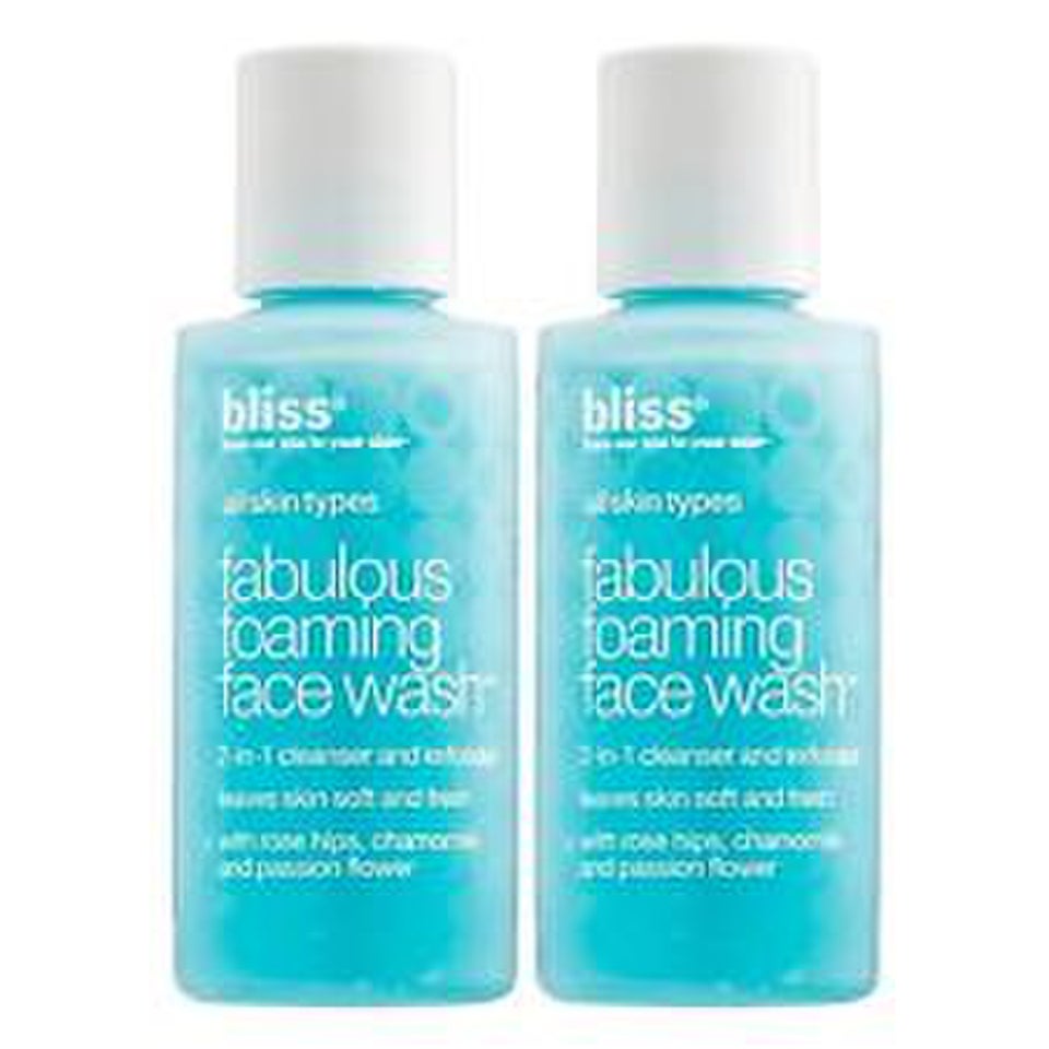 Bliss foaming face on sale wash