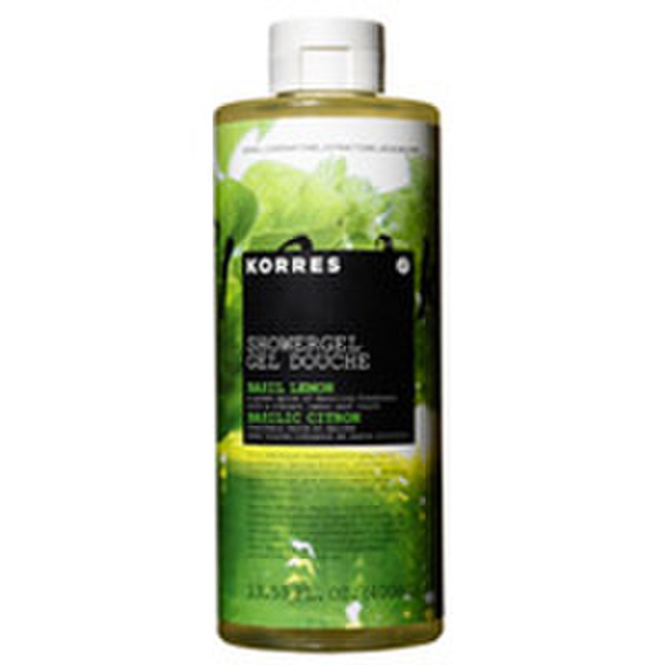 KORRES Basil Lemon Shower Gel LOOKFANTASTIC