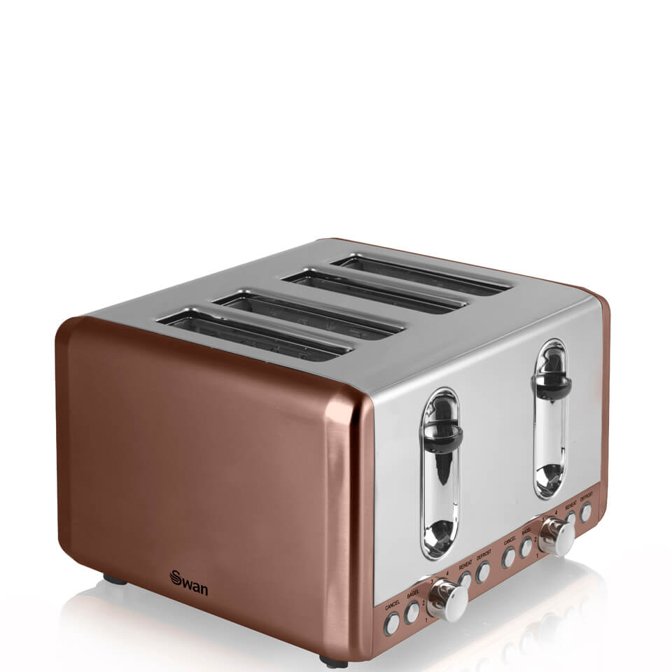 Swan copper toaster top