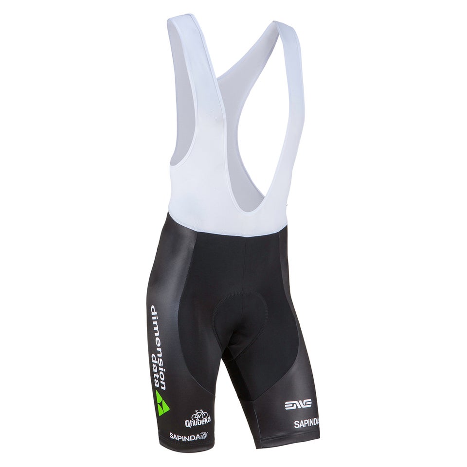 Nalini Dimension Data Bib Shorts Black White ProBikeKit Australia