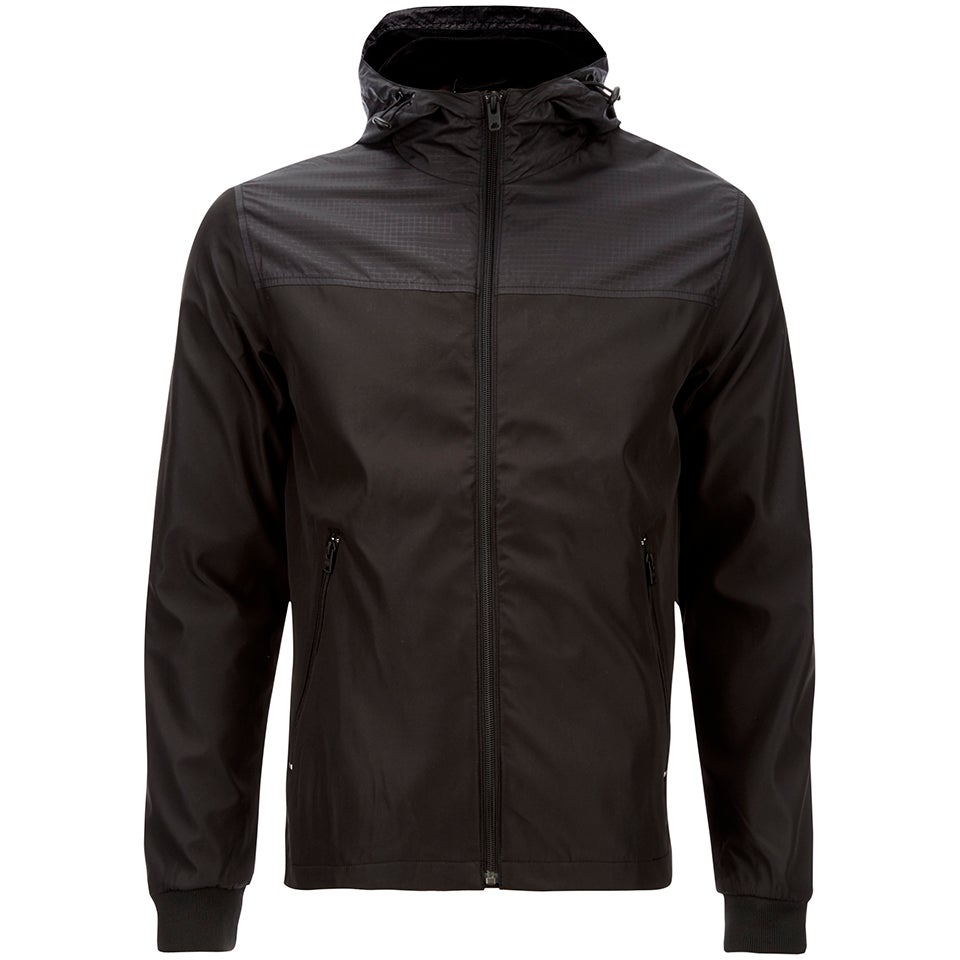 Jack Jones Originals Men's Jack Light Bomber Jacket Black Mens