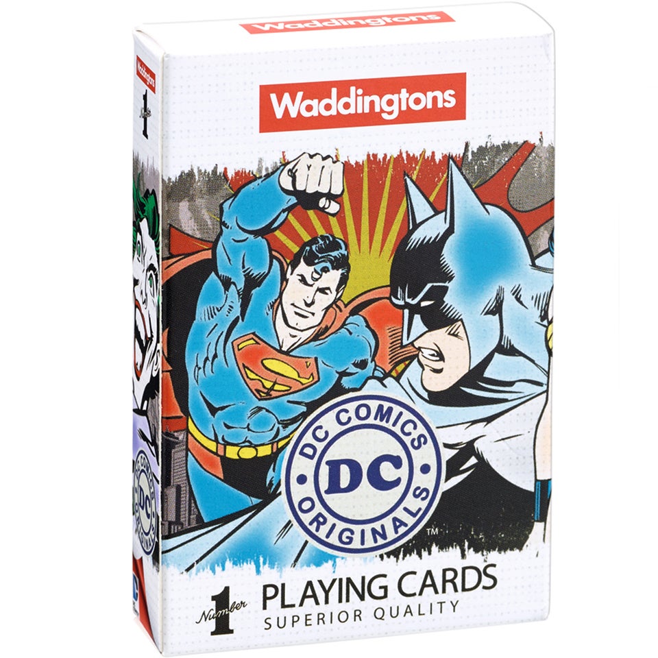Waddingtons Number 1 Playing Cards - DC Superheroes Edition