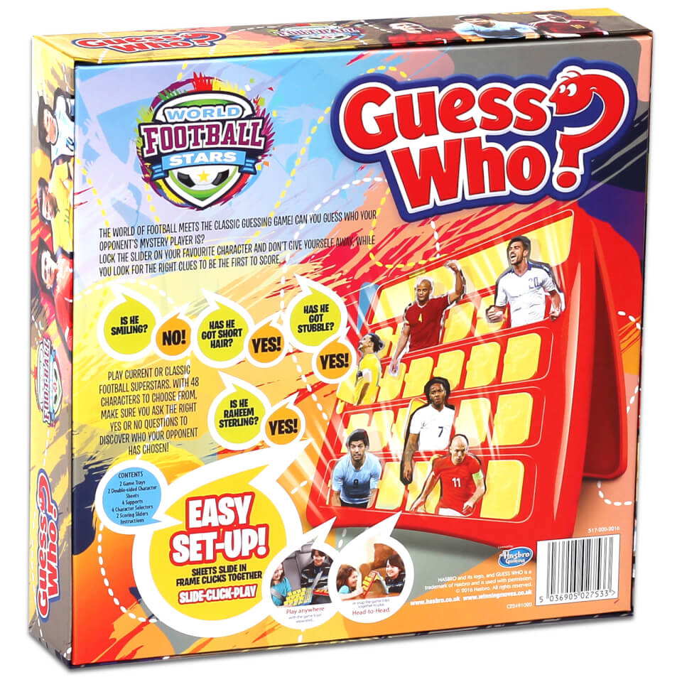 Guess Who? Board Game - World Football Stars Edition 2