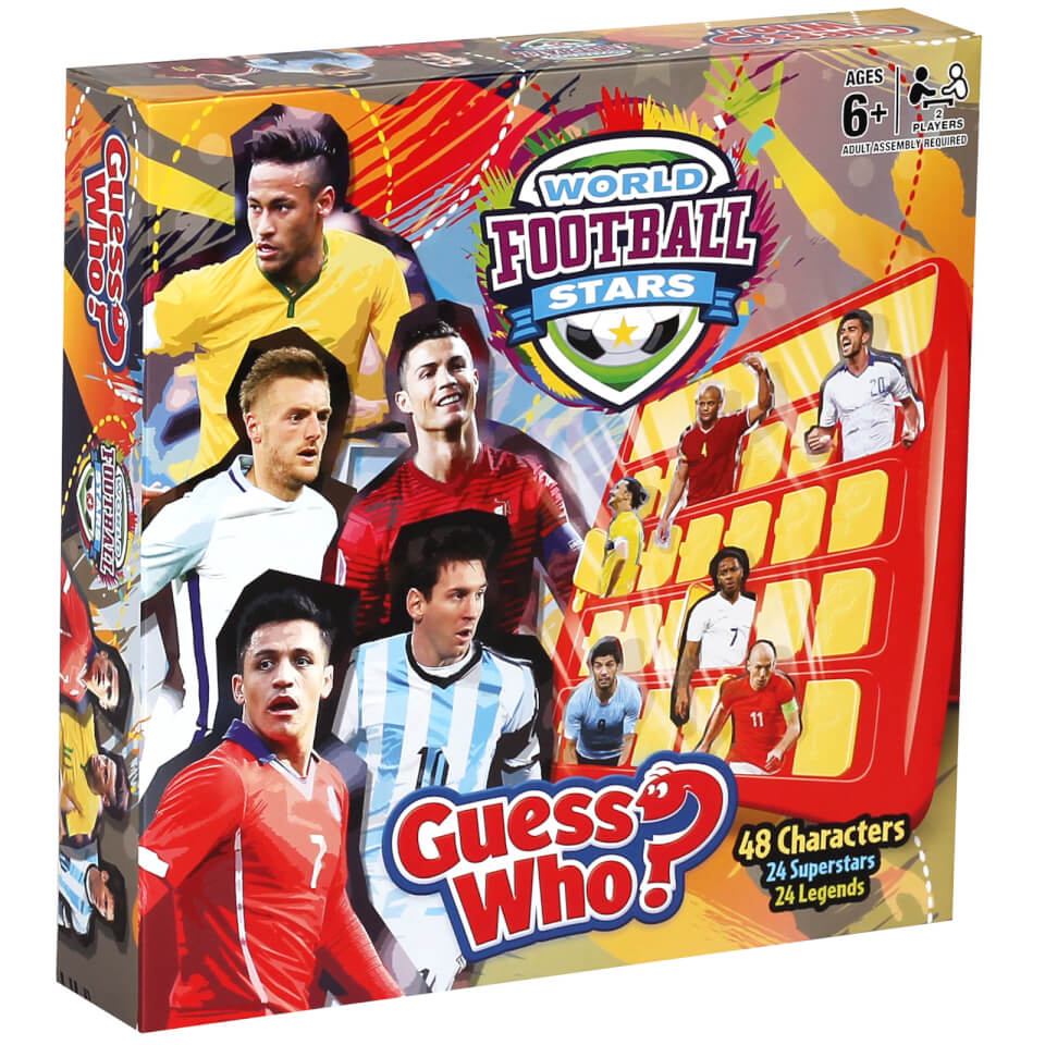 Guess Who? Board Game - World Football Stars Edition