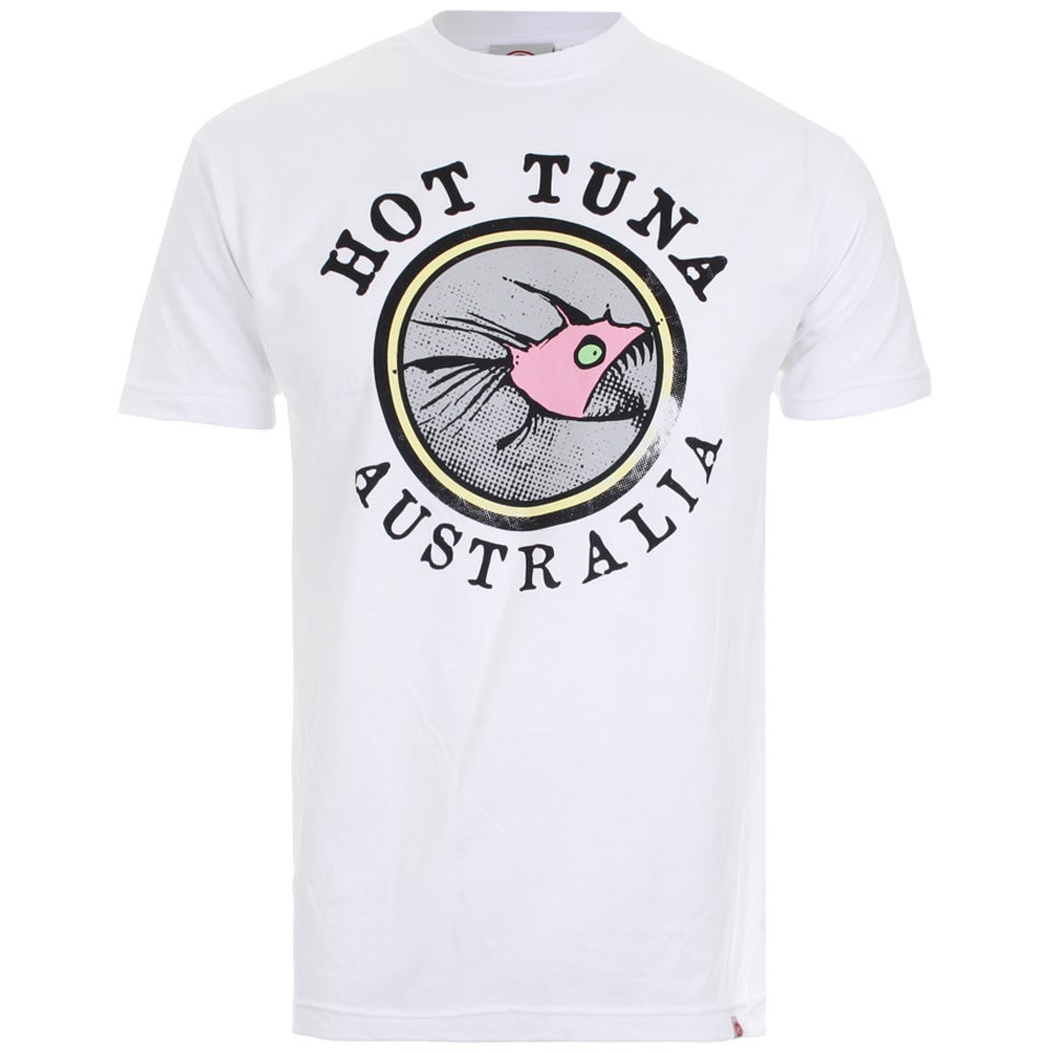 Hot Tuna Men's Australia T-Shirt - White Mens Clothing - Zavvi UK