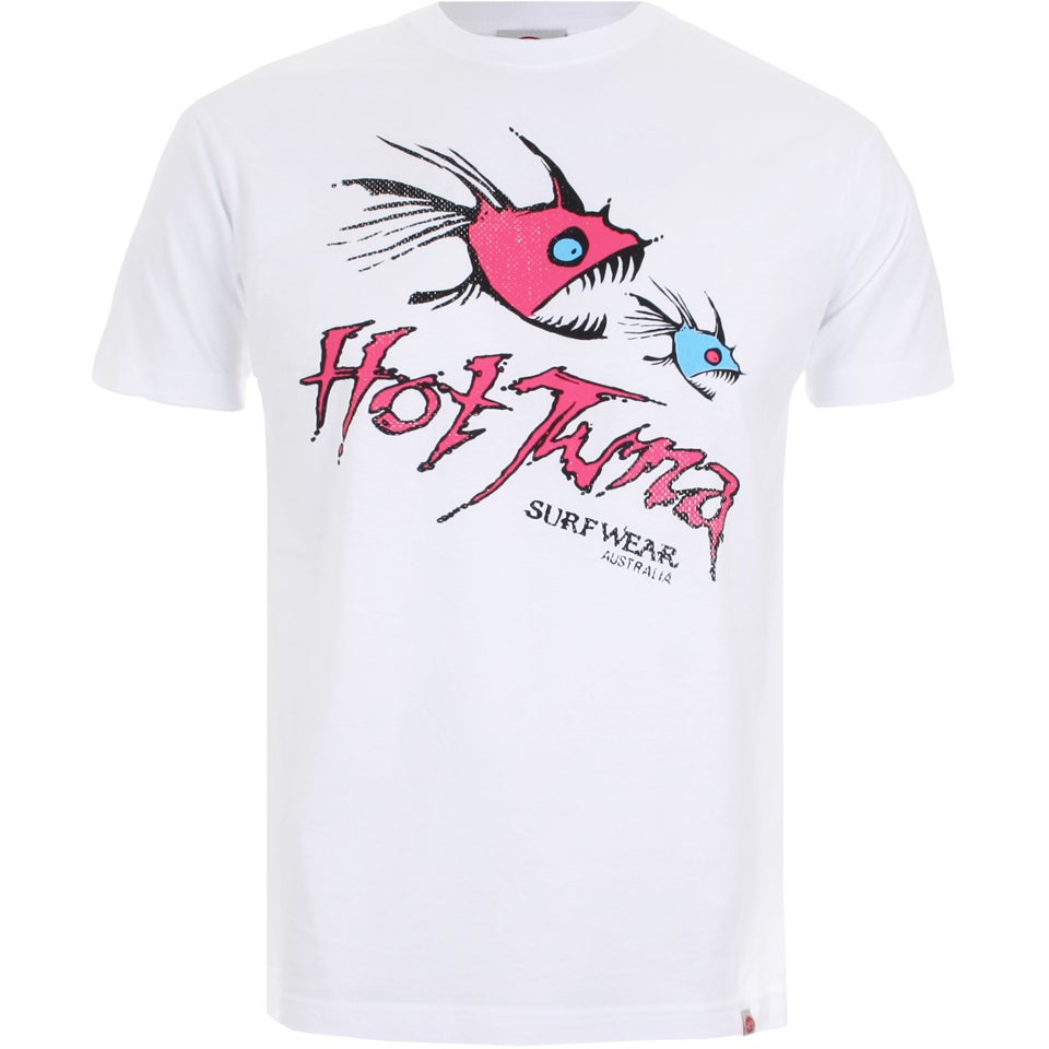 Hot Tuna Men's Nom Nom T-Shirt - White Mens Clothing - Zavvi UK