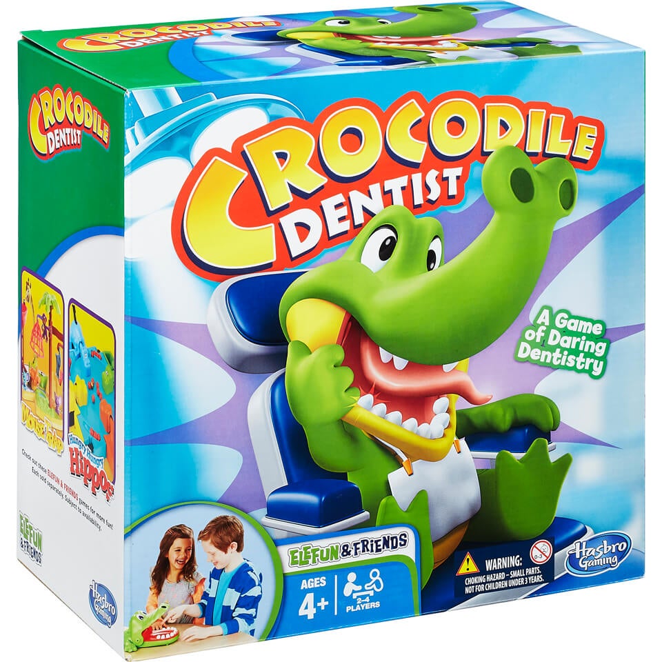 Hasbro Gaming Crocodile Dentist Toys Zavvi UK