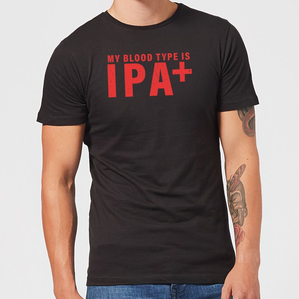 Beershield My Blood Type Men's T-Shirt