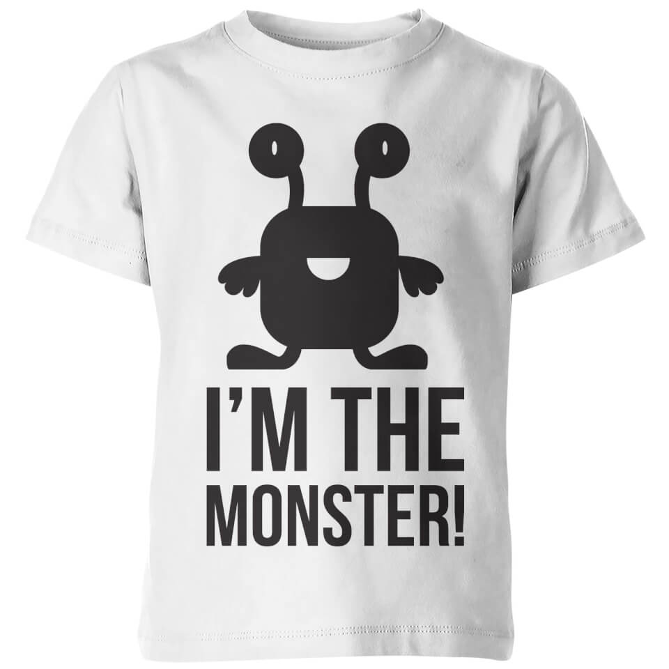 My Little Rascal Kids Im the Monster! White T-Shirt