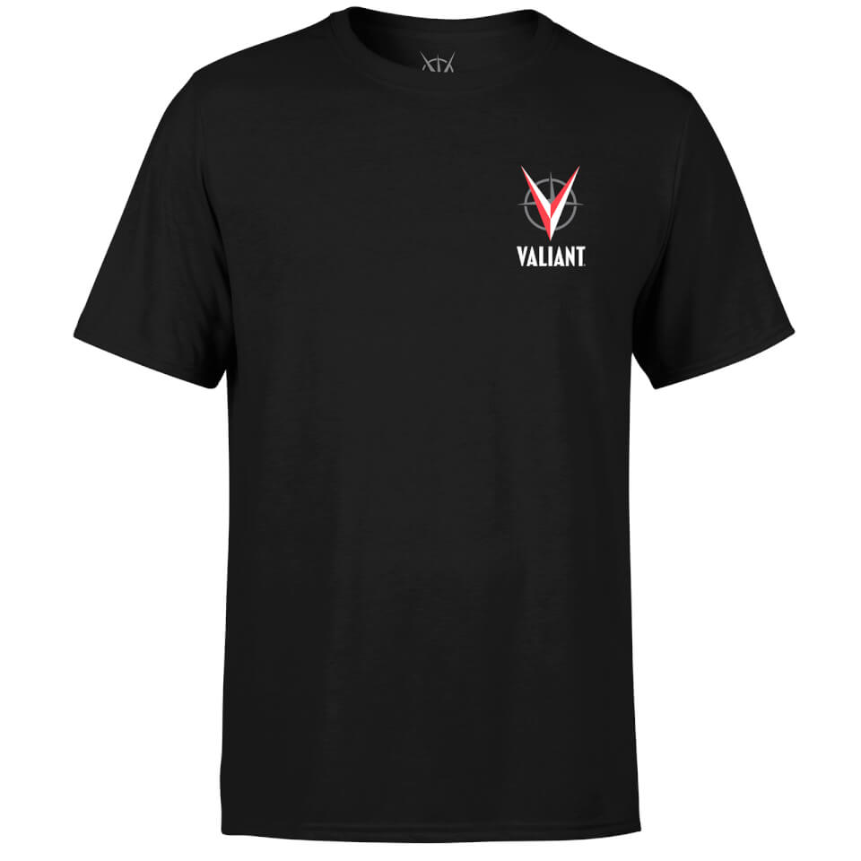 Valiant Comics Logo Pocket T-Shirt - Black