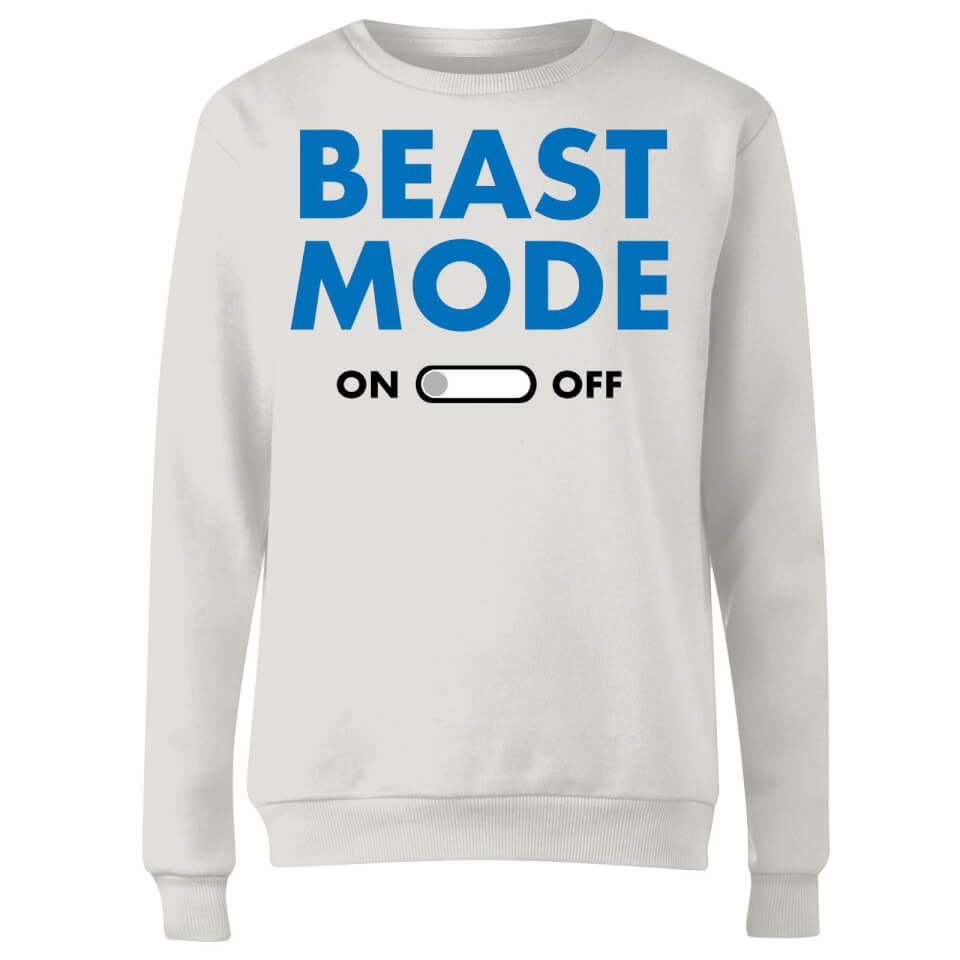 Beast Mode On Women's Sweatshirt - White 2