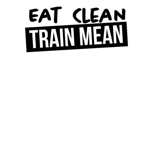 Eat Clean Train Mean Women's T-Shirt - White 0