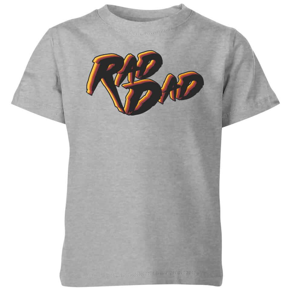 Rad Dad Kids' T-Shirt - Grey