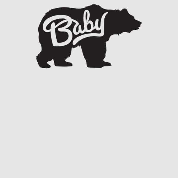 Baby Bear T-Shirt - Grey 1