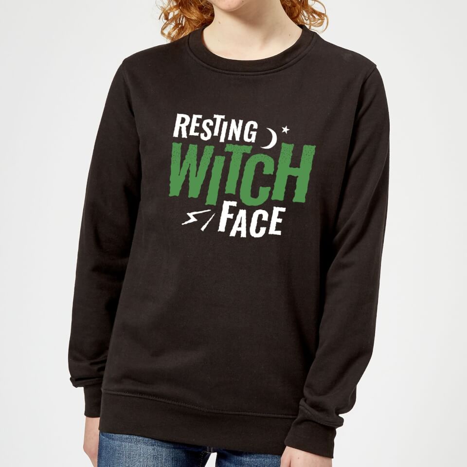 Resting Witch Face Women's Sweatshirt - Black