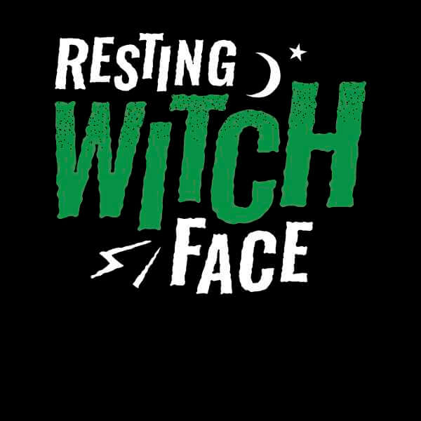 Resting Witch Face Women's Sweatshirt - Black 0