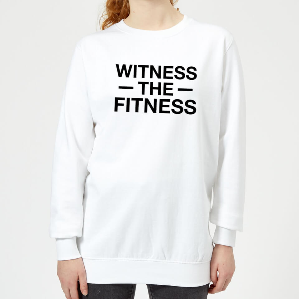 Witness the Fitness Women's Sweatshirt - White