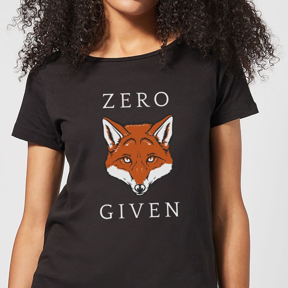 Zero Fox Given Women's T-Shirt - Black