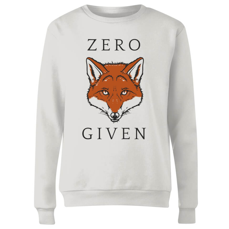 Zero Fox Given Women's Sweatshirt - White 2
