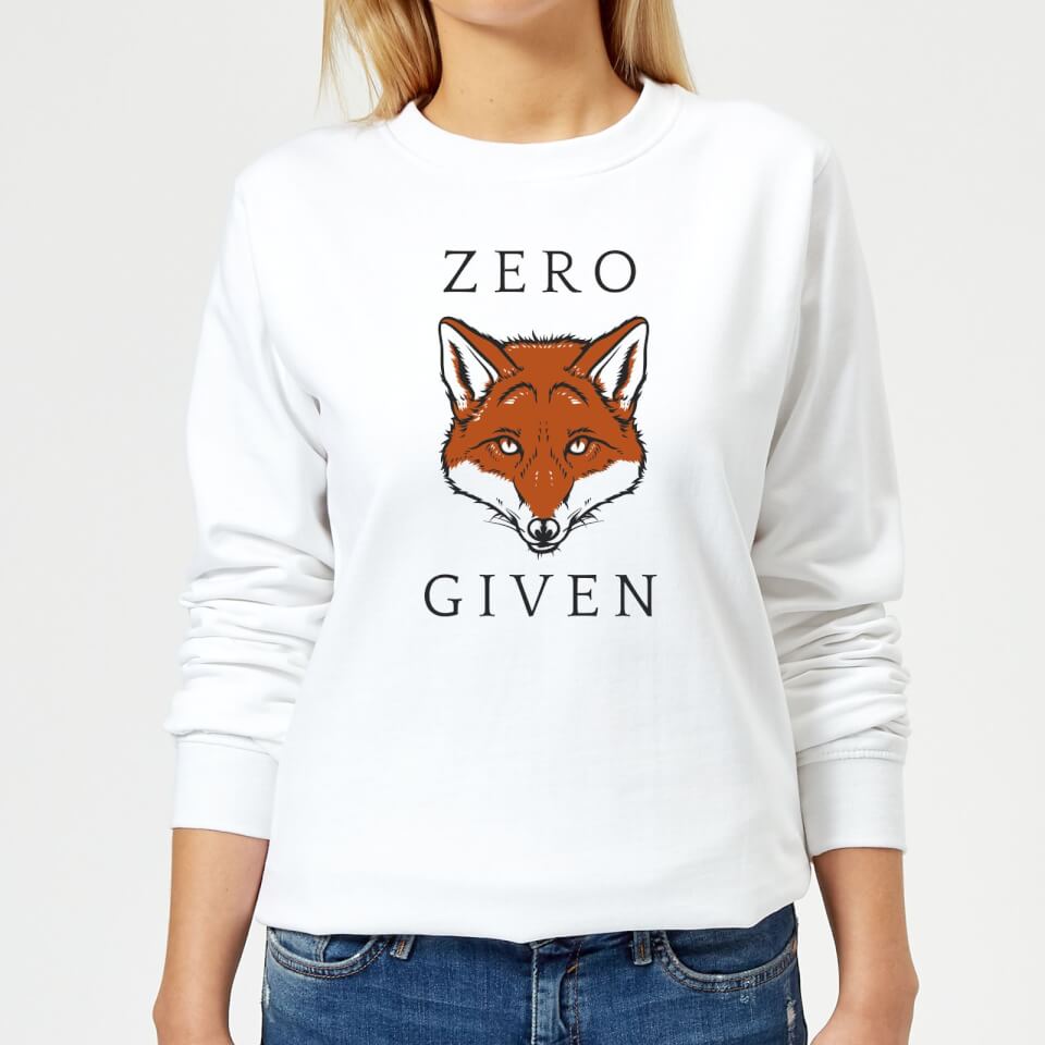 Zero Fox Given Women's Sweatshirt - White