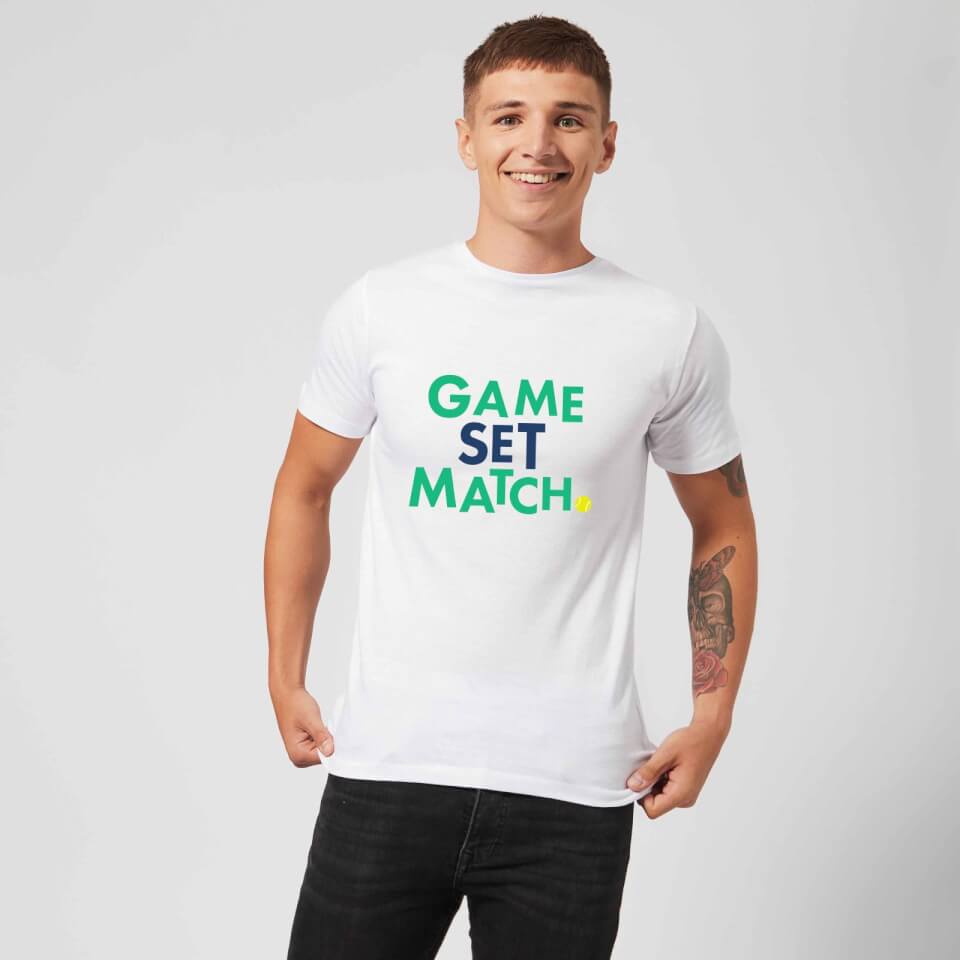 Game Set Match T-Shirt - White 2