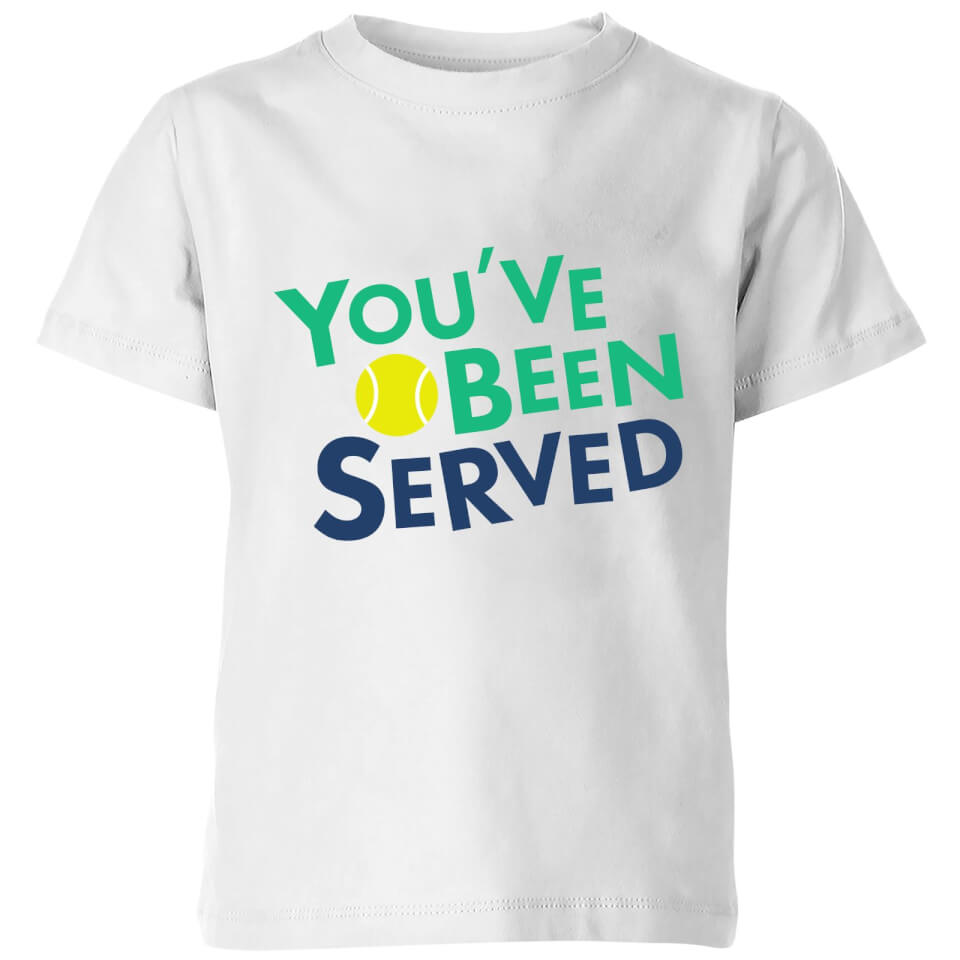 You've Been Served Kids' T-Shirt - White