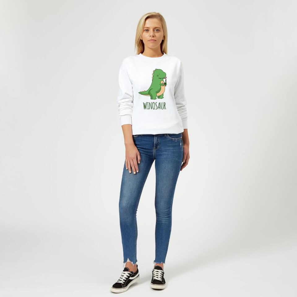 Winosaur Women's Sweatshirt - White 1